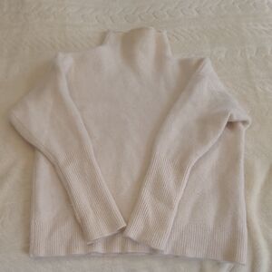 Babaton Cozy Cream Cowl Neck Sweater 100% Cashmere